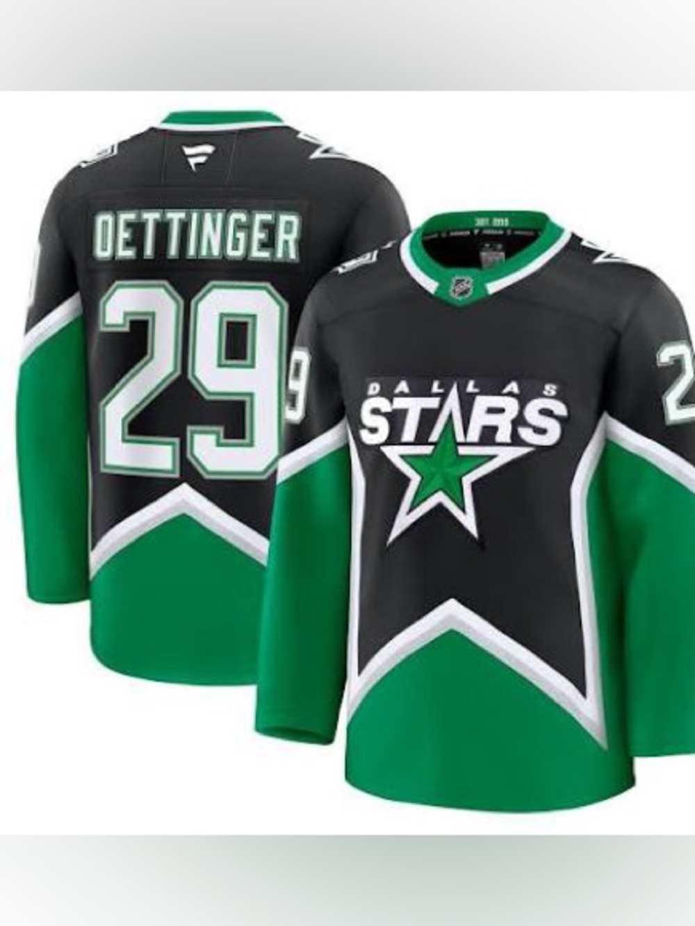 Oettinger Alternate Dallas Stars Jersey
